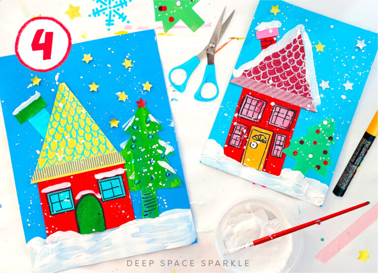 Holiday Collage Project | Deep Space Sparkle