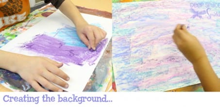 The Snowy Day Art Project | Deep Space Sparkle