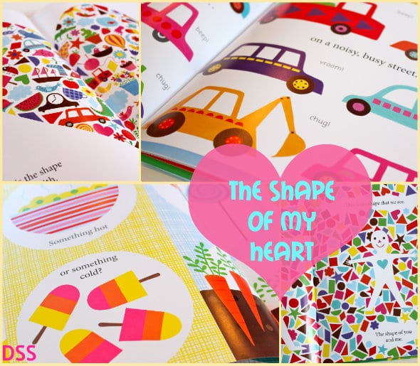 The Shape of My Heart is a great book to read during Valentine’s Day festivities. Also links up to a kid’s art project.