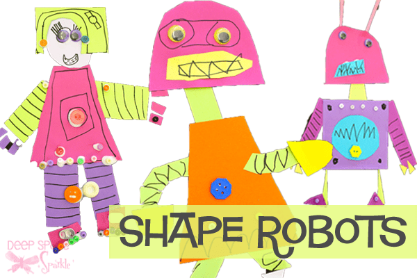 19 Easy Shape Arts and Crafts for Toddlers and Preschoolers