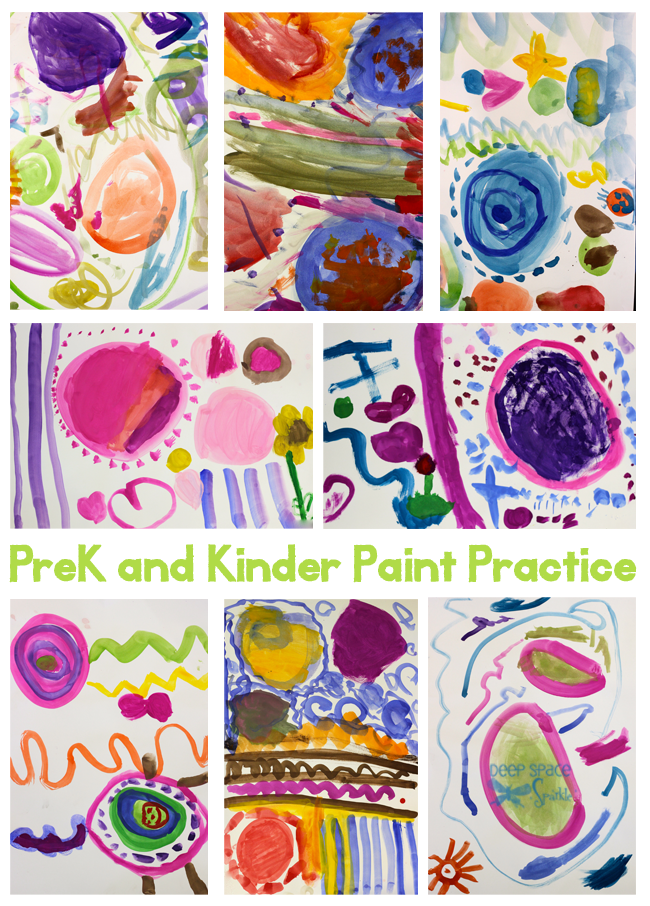 Painting tips to help you get the most out of painting with pre-school and Kinder Kids plus a great painting project to try.