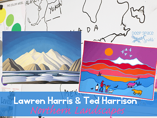 Lawren-Harris-and-Ted-Harrison-Art-lesson