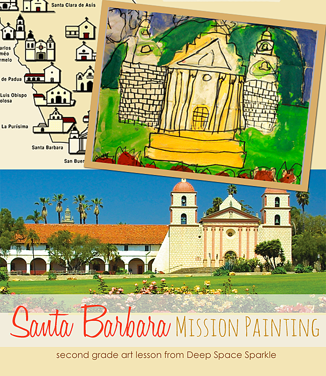 Santa-Barbara-Mission-Art-Lesson