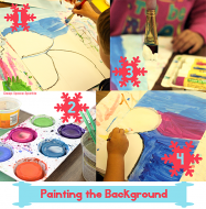 Snowman Collage Project | Deep Space Sparkle