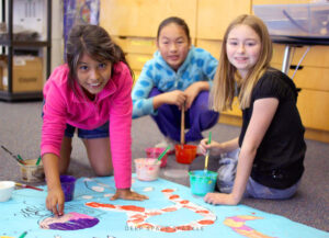 Prepping for School Art Show | Deep Space Sparkle