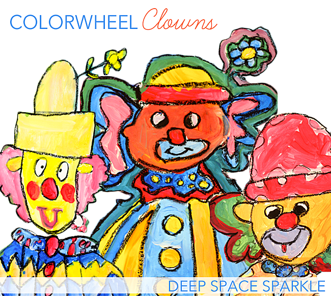 clowns for kids drawings