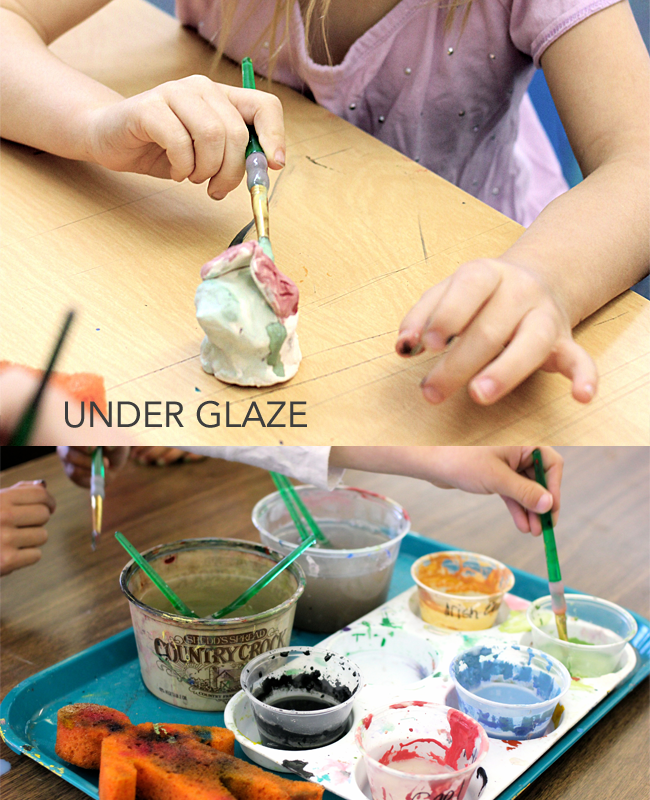 KINDER-CLAY-ANIMALS-Underglaze