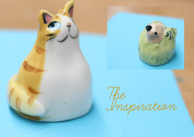 Ceramic kitties