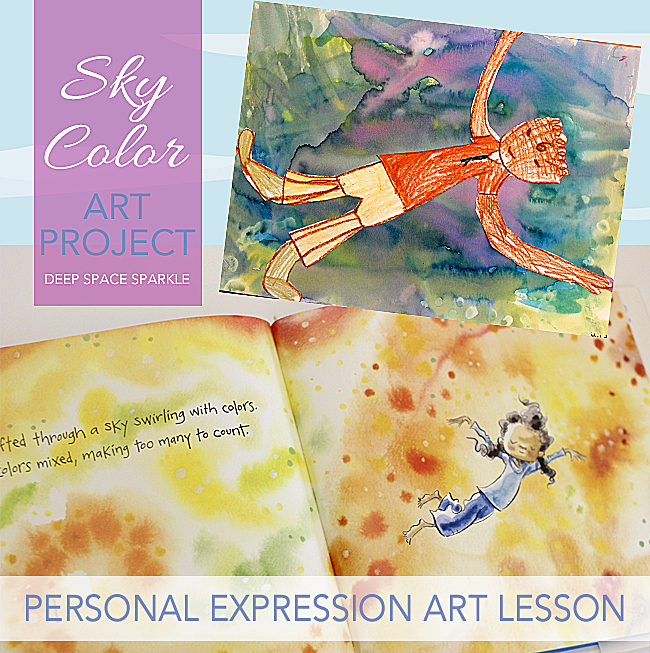 Sky Color Expressive Art Project | Deep Space Sparkle