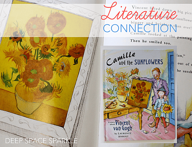 Camille and the Sunflowers literature book recommendation for van gogh sunflowers