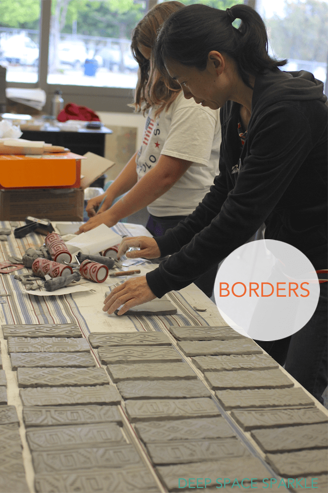 MAKING-BORDERS-FOR-A-CERAMIC-TILE-MURAL