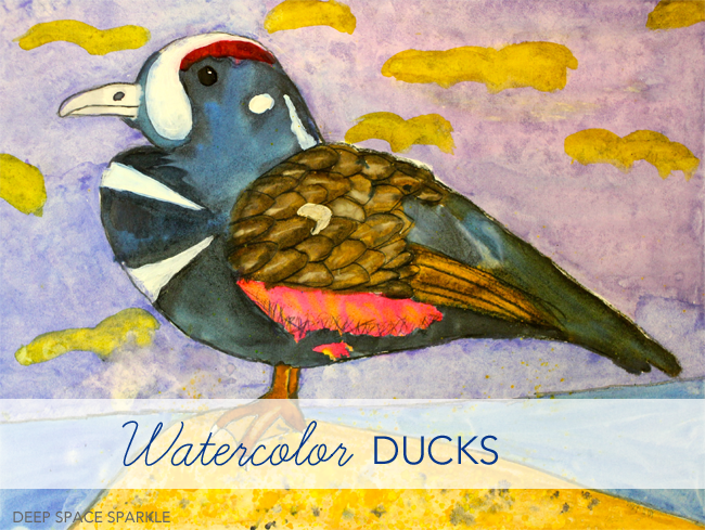 Watercolor-Ducks