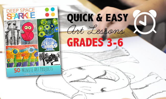 Quick & Easy Art Lesson Pack | Deep Space Sparkle