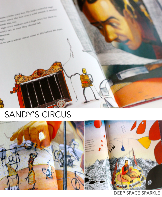 Sandy's Circus: great art books that your kids will love