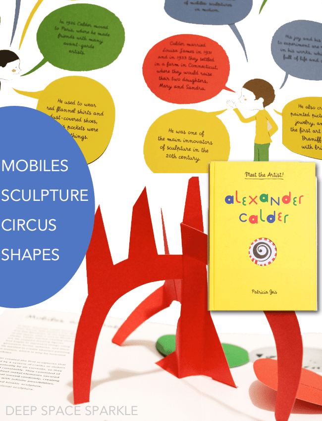 3 playful and interactive art books for the young artist or an art teacher’s classroom library. Meet the Artist Series: Calder