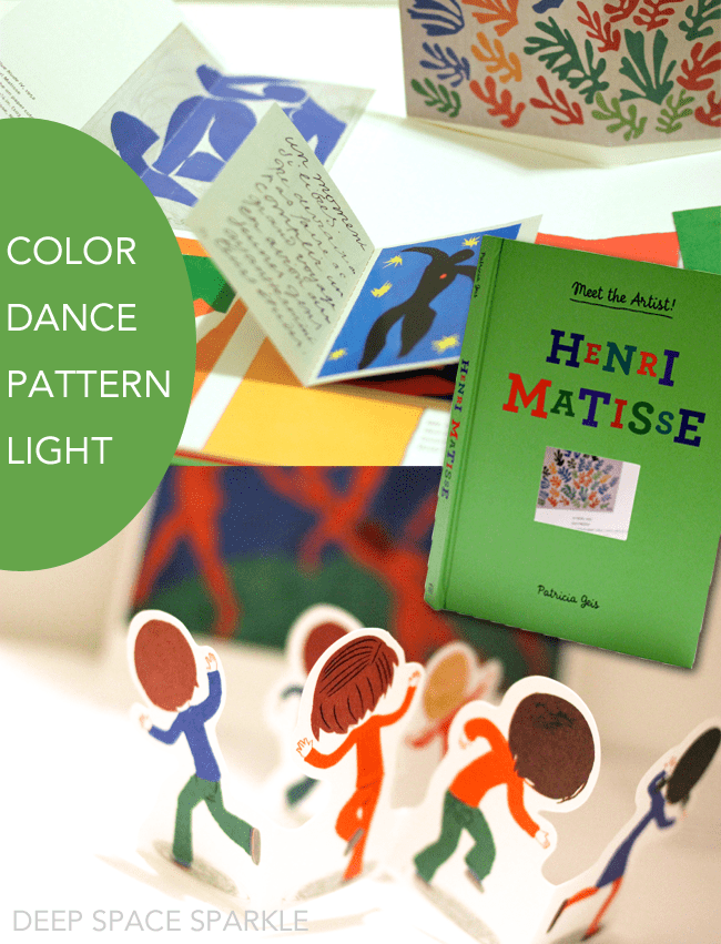 3 playful and interactive art books for the young artist or an art teacher’s classroom library. Meet the Artist Series: Matisse