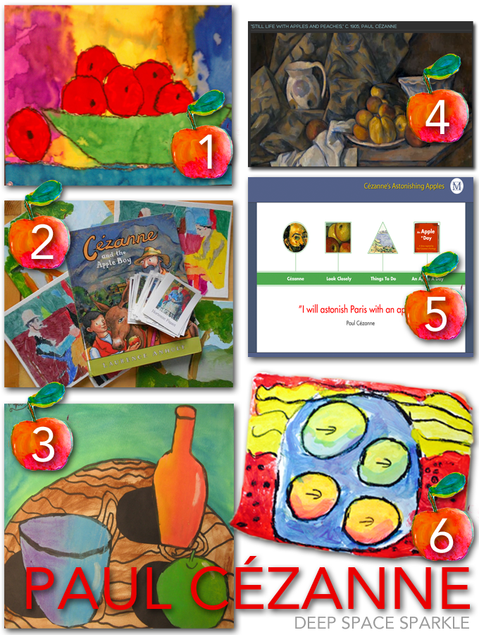 A collection of Paul Cézanne art lessons and videos for kids