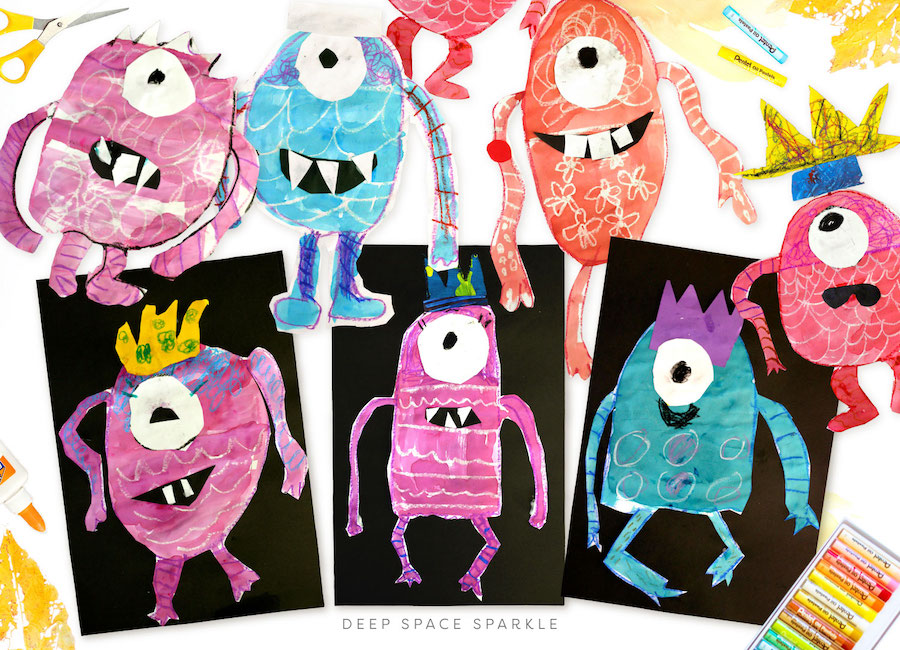 Monsters Love School Back to School free download with templates project