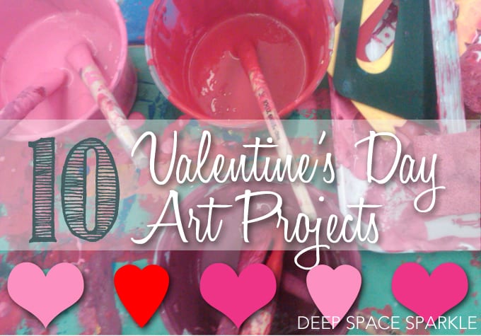 valentine art projects