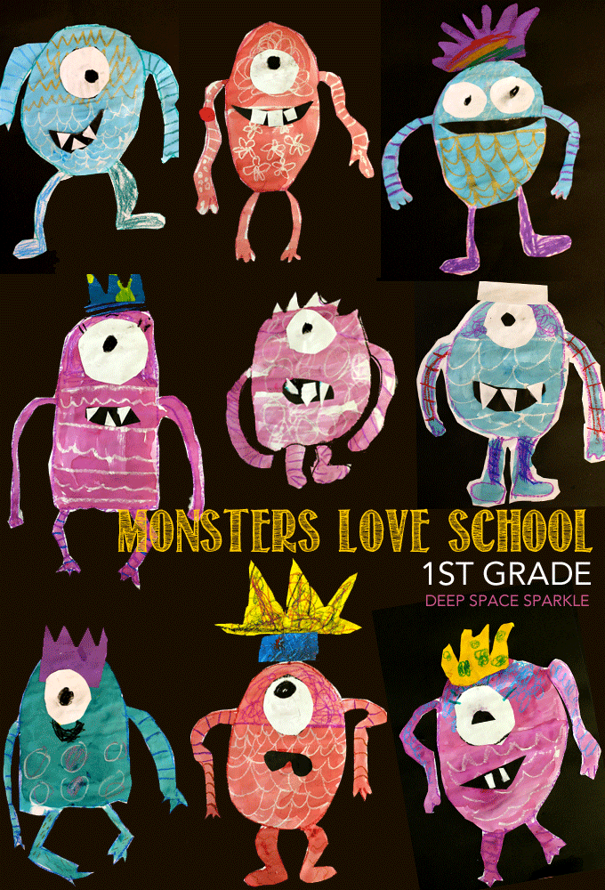 Monsters Love School Deep Space Sparkle