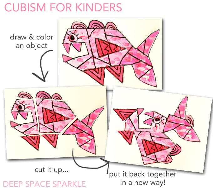 Cool way to teach cubism to young children.