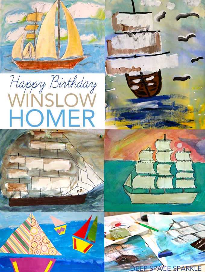 Winslow Homer art projects and resources for kids