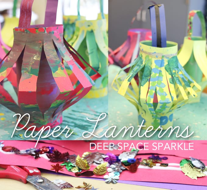 Gorgeous Painted Paper Lanterns for Chinese New Year