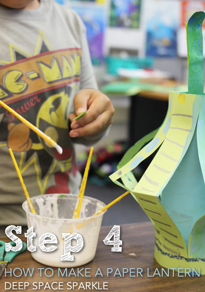 Learn how to make a decorative paper lantern. A great Chinese New Year arts and craft activity for kids.