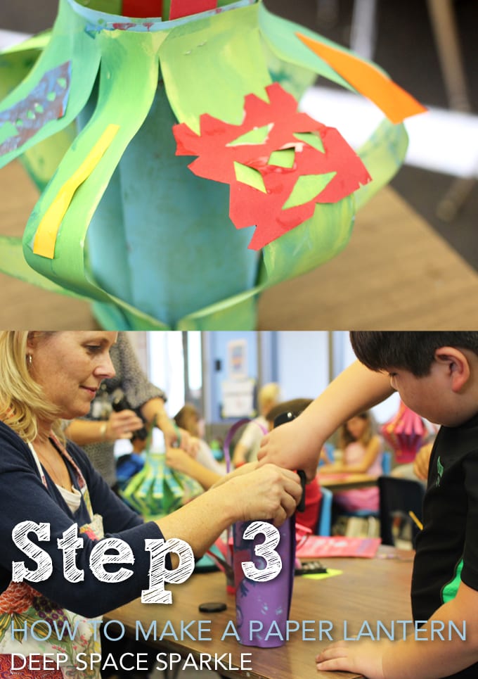 Learn how to make a decorative paper lantern. A great Chinese New Year arts and craft activity for kids.