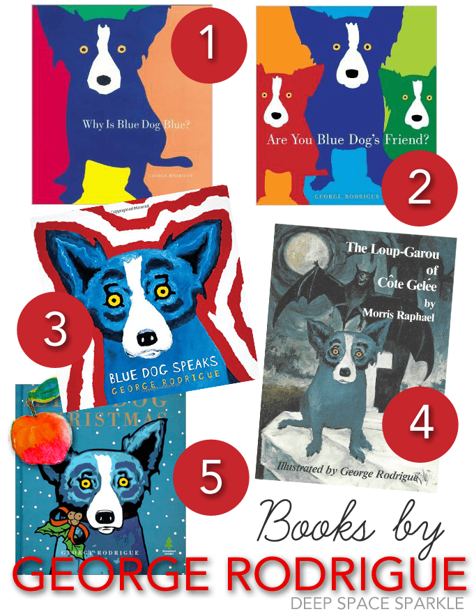 Happy Birthday, George Rodrigue! A collection of art lessons and picture books about American artist, George Rodrigue.