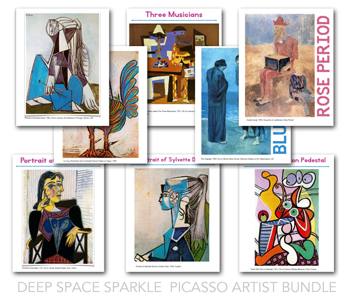 Artworks featured in Picasso Artist Bundle