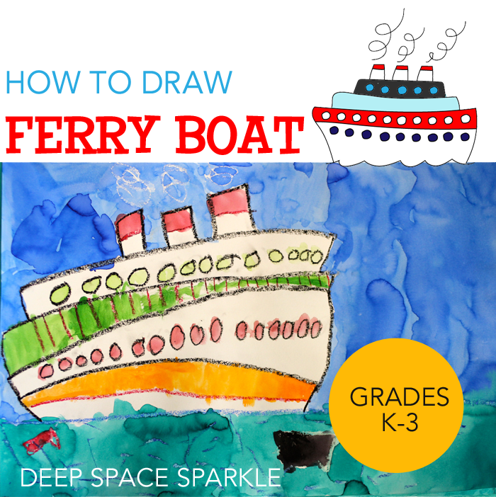 How to Draw & Paint a Ferry Boat