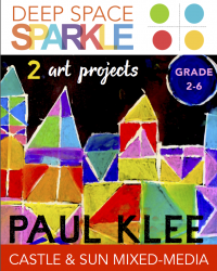 Paul Klee's Castle and sun art project
