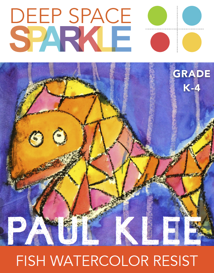 Paul Klee Cubist Fish Art Project