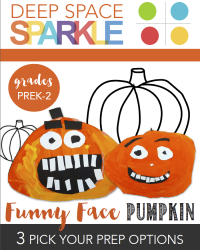 Funny Face Pumpkin Craft Activity Pack