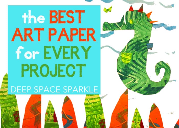 The BEST Paper for Kids Art