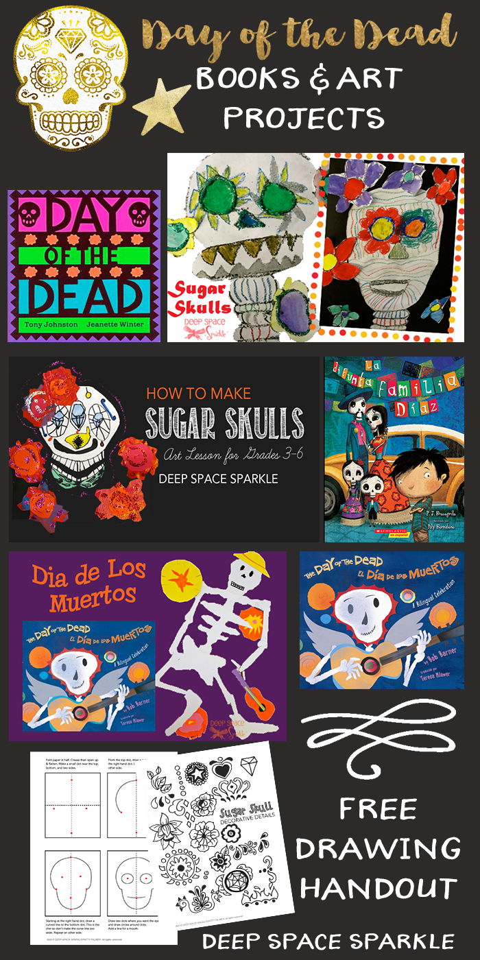 How to Draw a Sugar Skull and other Day of the Dead Art Projects for Kids