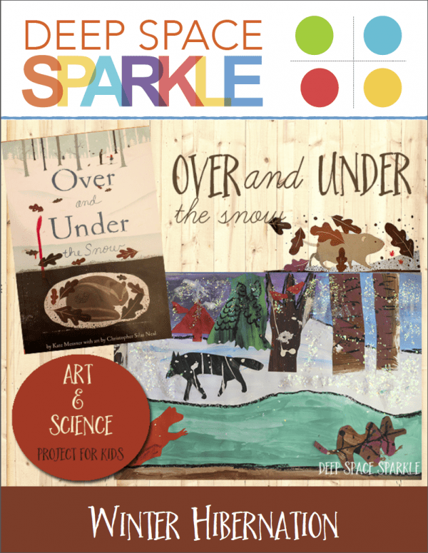 Over & Under Winter Art Project