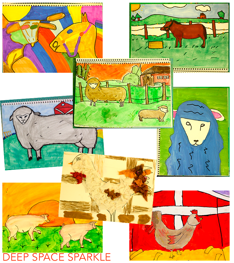 The Sketchbook Project: How to Draw Farm Animals