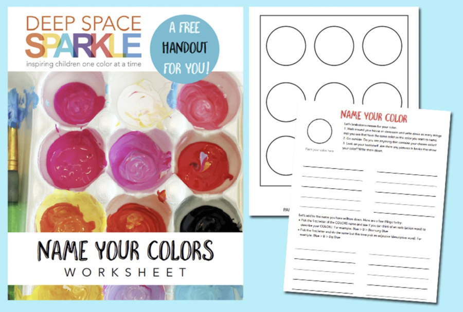 Name your Colors | Freebie Worksheet