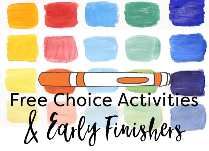 Activities and Strategies for Early Finishers in the art room