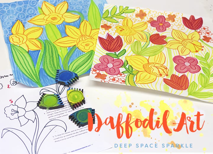 Spring Daffodil Art Projects for Kids