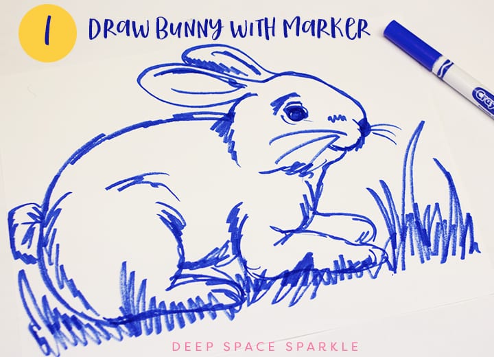 Draw, Paint & Create a Spring Bunny: Easter Art Project for Kids