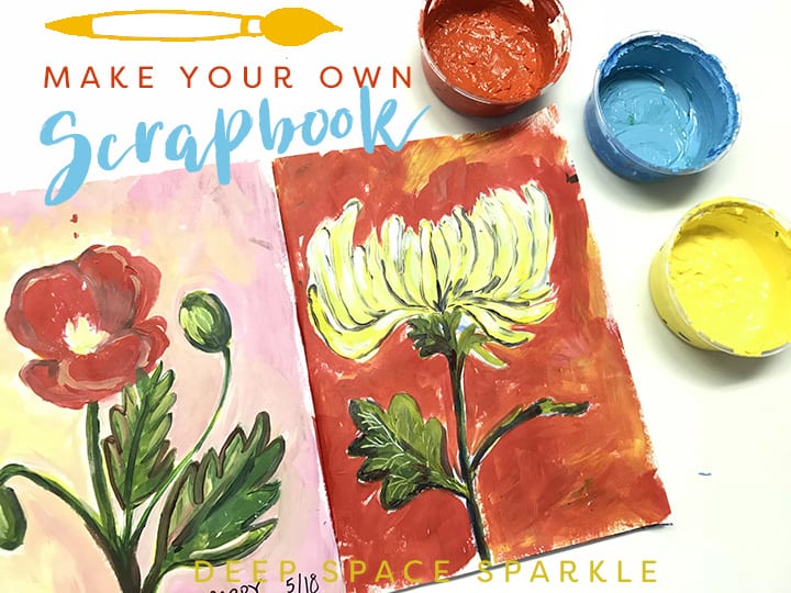 Make your own sketchbook for under 50 cents