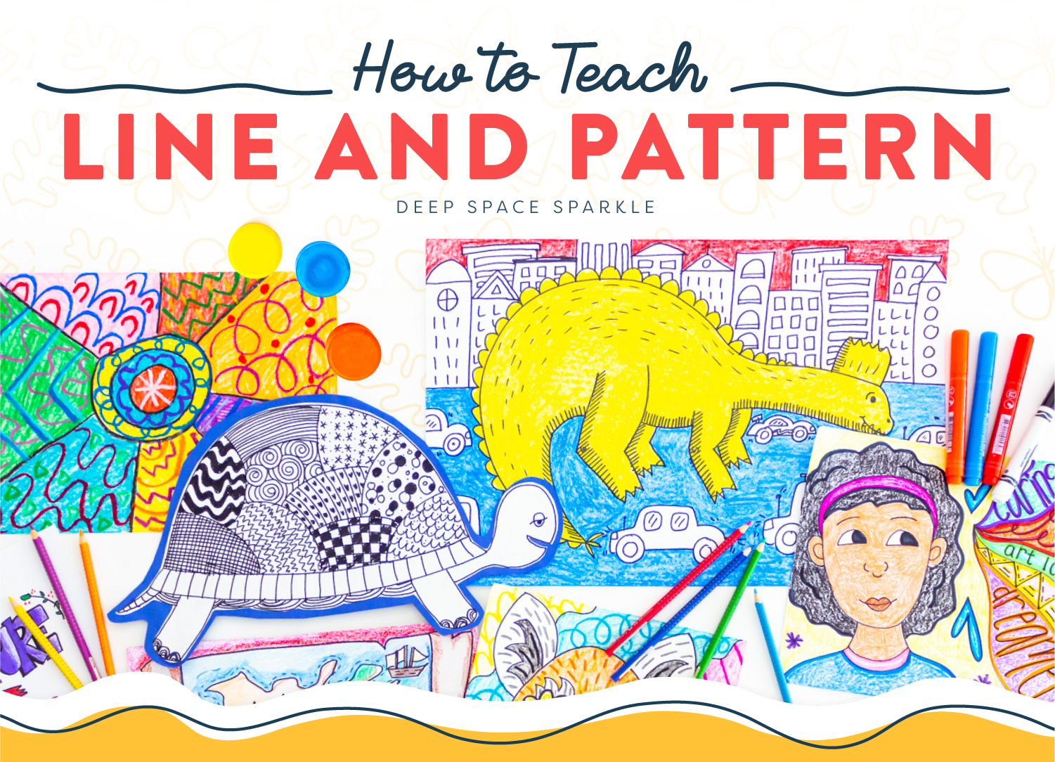 How to Teach Line and Pattern to children in elementary school