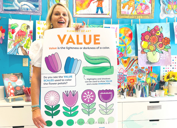 How to Teach Value elements of art and principles of design