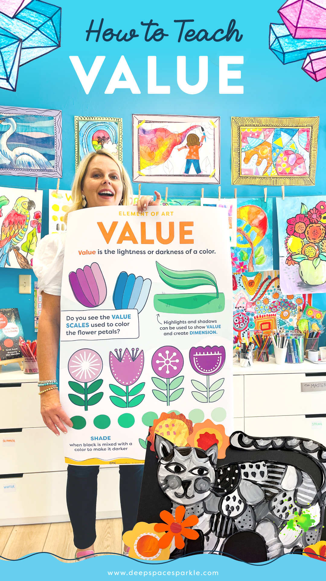 How to Teach Value elements of art and principles of design