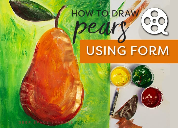 How to Draw Pears-Using the Elements of Art Form