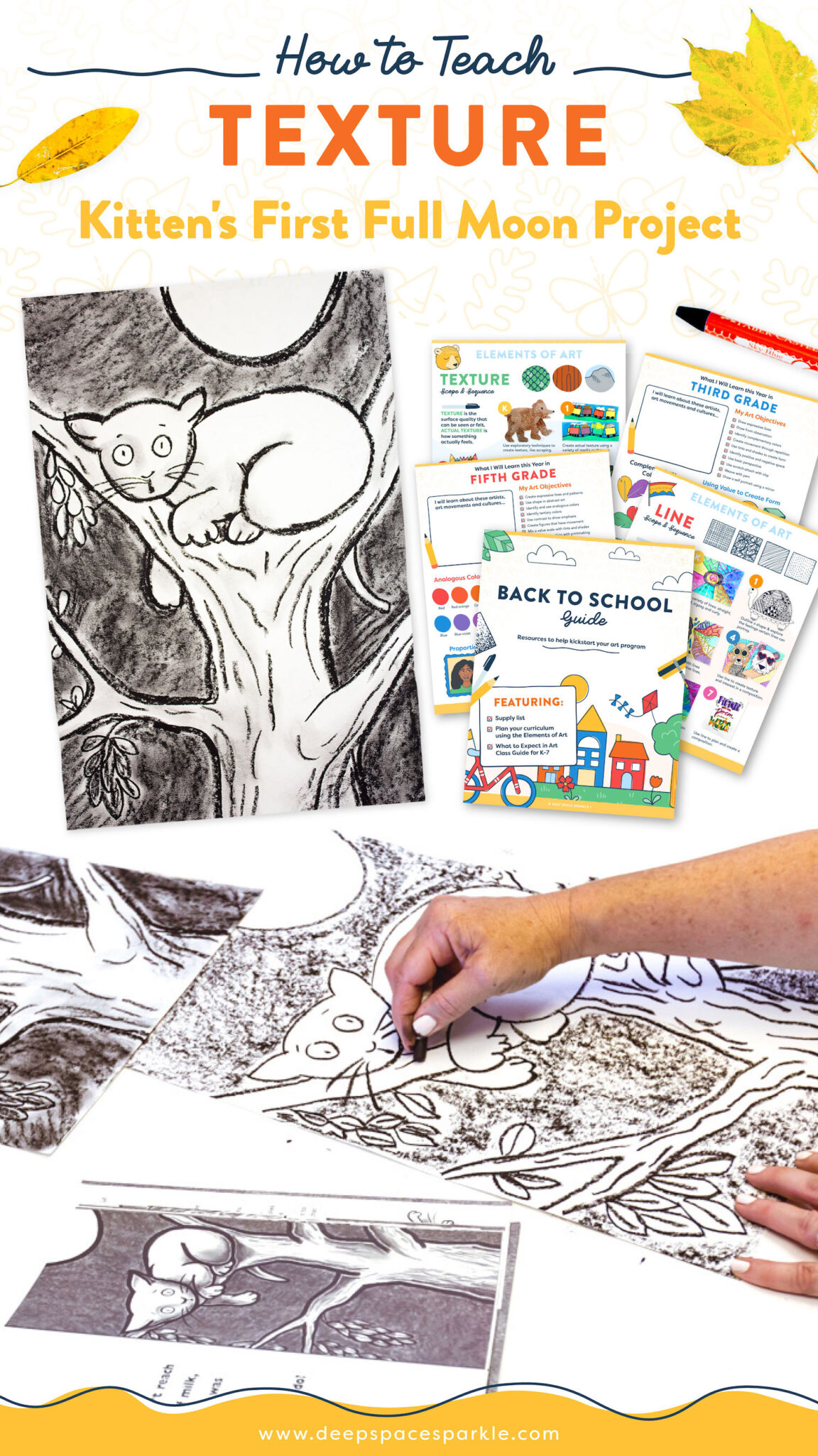 How to Teach Texture | Kitten's First Full Moon | Elements and ...
