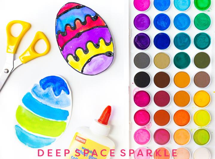 Easter Eggs Watercolor PNG File Easter Eggs Design (Download Now) 